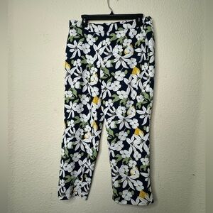 Floral bottoms- Size 12. Can be dressed up or down, no defects. Worn once